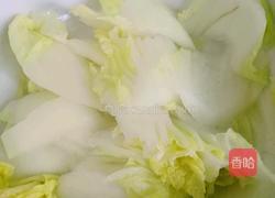 水煮白菜肉片的做法图解3