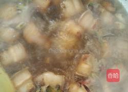 豆角红烧肉的做法图解5