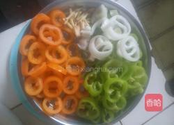 番茄鱿鱼圈的做法图解2