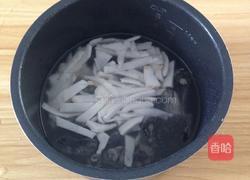 椰子炖乌鸡汤的做法图解6