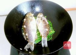 葱焖鲫鱼的做法图解4