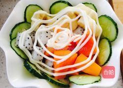 玉米蔬菜水果什锦沙拉的做法图解7