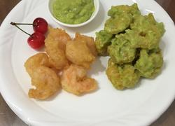 牛油果酱虾仁