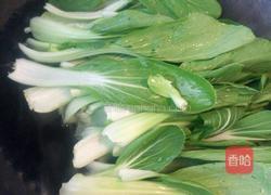 香菇油菜烧豆腐的做法图解3
