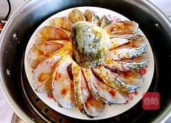 孔雀开屏鱼的做法图解11