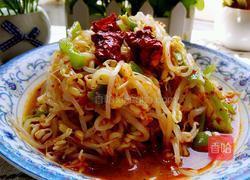酸辣炝拌绿豆芽的做法图解6