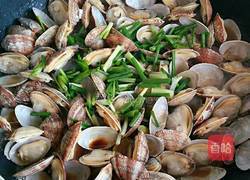 葱爆花蛤的做法图解6