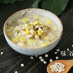 绿豆薏米粥的做法[图]