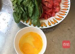 番茄鸡蛋蔬菜浇面的做法图解1