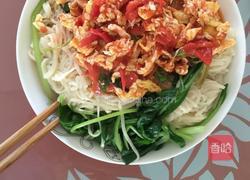 番茄鸡蛋蔬菜浇面的做法图解10
