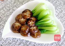 香菇菜心的做法图解6