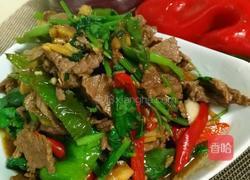 小炒黄牛肉的做法图解6