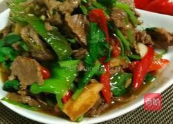 小炒黄牛肉的做法图解7