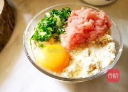 猪肉豆腐饼的做法图解1