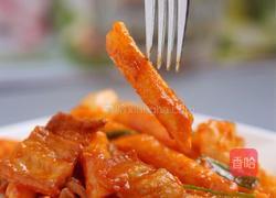 泡菜炒年糕的做法图解11