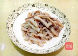 蒜苔炒鱿鱼的做法图解1