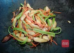 炒素三丝的做法图解5