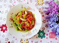 炒素三丝的做法图解6