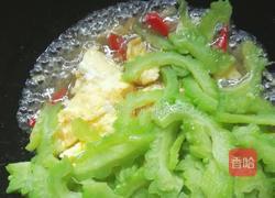 苦瓜拌鸡蛋的做法图解10