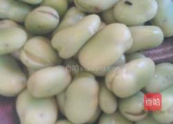 小葱炒蚕豆的做法图解1