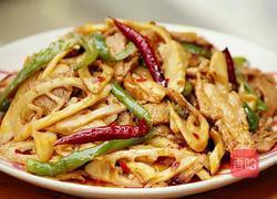 竹笋炒肉片的做法图解13