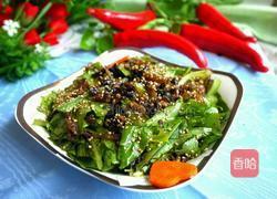 豆豉鲮鱼拌油麦菜的做法图解9