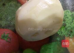 油炸土豆片的做法图解1