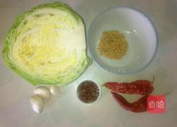 凉拌圆白菜的做法图解1