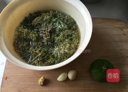 凉拌树花的做法图解3