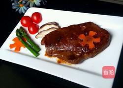 家庭牛排的做法图解9