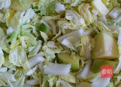 白菜炖土豆的做法图解2