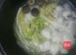 排骨白菜豆腐汤的做法图解4