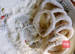 酥炸鱿鱼圈的做法图解5