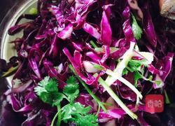 凉拌紫包菜的做法图解5