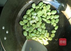 青蚕豆炒蒜苗的做法图解6