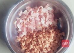 培根香肠煲仔饭的做法图解1