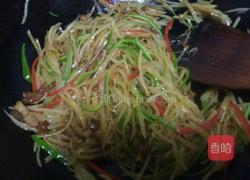 土豆丝炒肉的做法图解8