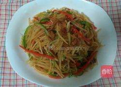 土豆丝炒肉的做法图解10