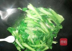 炒青菜的做法图解6