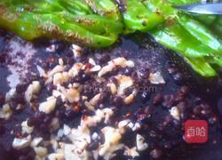 干豆豉煎虎皮青椒的做法圖解8