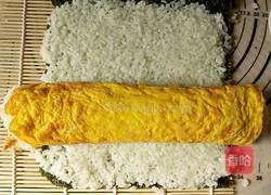 果蔬鸭蛋寿司卷的做法图解11