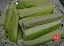 家常清炒丝瓜的做法图解1