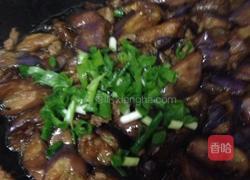 油焖肉末茄子的做法图解5