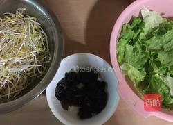 凉拌生菜面筋的做法图解3