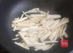 芸豆蘑菇小炒的做法图解4