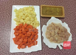 咖喱土豆鸡饭的做法图解2