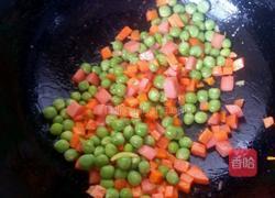 豌豆胡萝卜焖饭的做法图解5