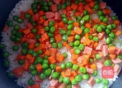 豌豆胡萝卜焖饭的做法图解7