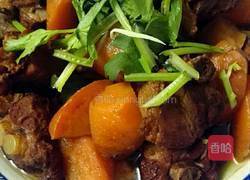 胡萝卜焖排骨的做法图解12