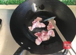 干煸菜花五花肉的做法图解3